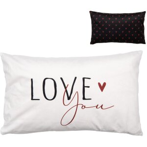 Clayre & Eef BHS36-4 Kissenhülle 30x50 cm...