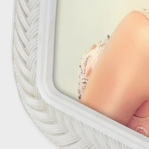 ZEP Ryes ramă pentru tablouri din rășină poli 13x18 cm sau 15x20 cm alb