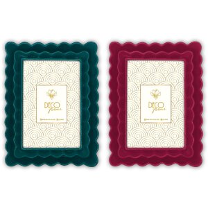 ZEP Bilderrahmen Deco Rot/Grün Barock Design 10x15 cm 13x18 cm 15x20 cm