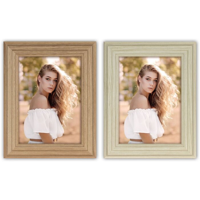 ZEP Rama foto din lemn Valencia Nature Brown 10x15 cm până la 20x30 cm