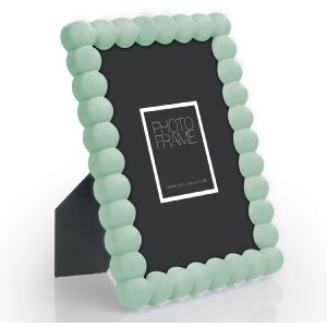 ZEP Holz-Fotorahmen Pop 10x15 13x18 15x20 cm Kugelprofil grün blau lila