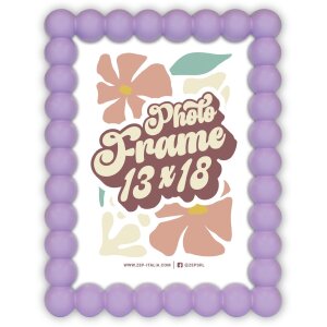 ZEP Holz-Fotorahmen Pop 10x15 13x18 15x20 cm Kugelprofil...