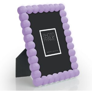 ZEP Holz-Fotorahmen Pop 10x15 13x18 15x20 cm Kugelprofil grün blau lila