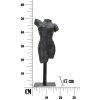 Mauro Ferretti Skulptur Museum Woman 19x17x50 cm schwarz