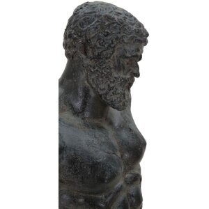 Mauro Ferretti Skulptur Museum Man 26x22x57,5 cm schwarz
