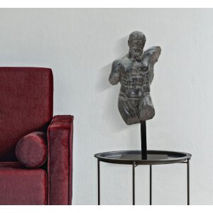 Mauro Ferretti Skulptur Museum Man 26x22x57,5 cm schwarz