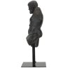Mauro Ferretti Skulptur Museum Man 26x22x57,5 cm schwarz