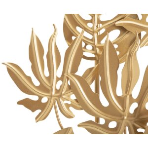 Mauro Ferretti Skulptur Palm 56x10x57,5 cm gold