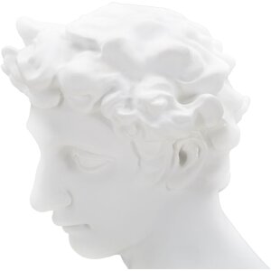Mauro Ferretti Skulptur Roman Young 20x17,5x30 cm weiß