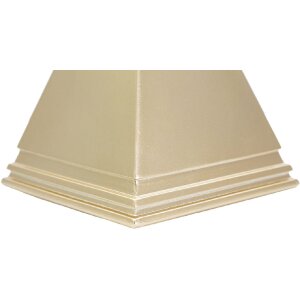 Mauro Ferretti sculptură piramidă 11.5x11.5x15.5 cm aur