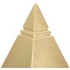 Mauro Ferretti sculptură piramidă 11.5x11.5x15.5 cm aur