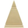 Mauro Ferretti sculptură piramidă 11.5x11.5x15.5 cm aur