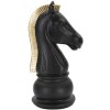 Mauro Ferretti Skulptur Horse 10,5x8,5x19 cm schwarz-gold
