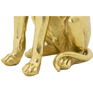 Mauro Ferretti Hundeskulptur Dog Gold 20x12,5x33 cm gold