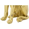 Mauro Ferretti Hundeskulptur Dog Gold 20x12,5x33 cm gold