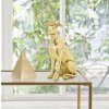 Mauro Ferretti Hundeskulptur Dog Gold 20x12,5x33 cm gold