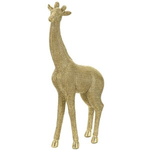 Mauro Ferretti Skulptur Giraffe 19,8x8x40 cm gold
