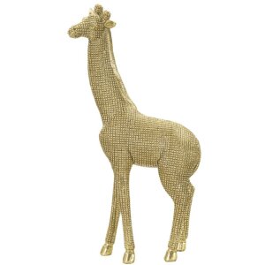 Mauro Ferretti Skulptur Giraffe 19,8x8x40 cm gold