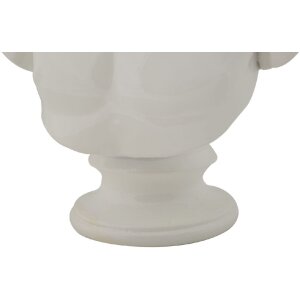 Mauro Ferretti Büste Centurion Statue 18,2x12,8x25 cm weiß