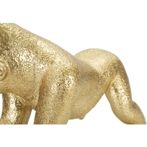 Mauro Ferretti gorilă sculptură 24.3x13.9x22.8 cm aur