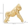 Mauro Ferretti gorilă sculptură 24.3x13.9x22.8 cm aur