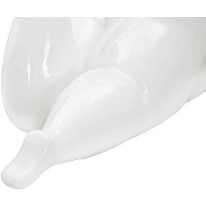 Mauro Ferretti Femeie Yoga Relaxare sculptură 32x12.5x16 cm alb