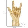 Mauro Ferretti sculptură de mână Da mână 14.5x7x23 cm aur