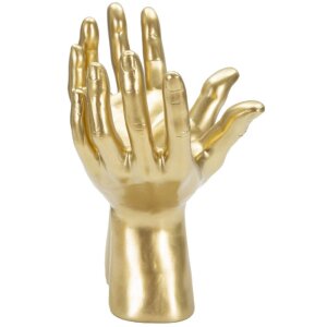 Mauro Ferretti Handskulptur Peace Hands 25x15x24 cm gold