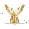 Mauro Ferretti Handskulptur Peace Hands 25x15x24 cm gold