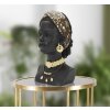 Mauro Ferretti Bust Massai Woman 19x18,5x30 cm negru