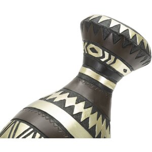Mauro Ferretti Bust Massai Femeie Trib 23x19x38,5 cm negru