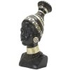 Mauro Ferretti Bust Massai Femeie Trib 23x19x38,5 cm negru