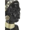 Mauro Ferretti Bust Massai Femeie Trib 23x19x38,5 cm negru
