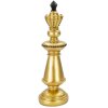 Mauro Ferretti piesă de șah rege Ø 11x32.5 cm aur negru decor