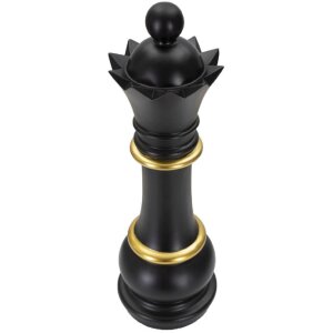 Mauro Ferretti Schachfigur Dame Ø15x50 cm schwarz...