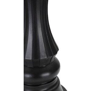 Mauro Ferretti Schachfigur König Ø14x50 cm schwarz gold