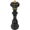 Mauro Ferretti Schachfigur König Ø14x50 cm schwarz gold