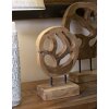 Mauro Ferretti Skulptur Lubang aus Teakholz 18x10x27 cm braun