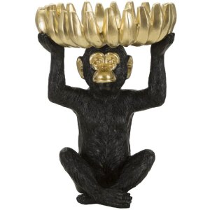 Mauro Ferretti Deko Schale Affe Ø23x31,5 cm...