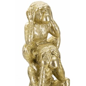 Mauro Ferretti Dekofigur Affen Turm Ø10,5x30 cm...