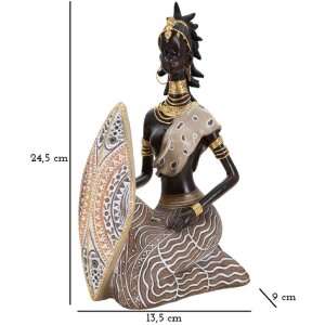 Mauro Ferretti Masai figura ședinței 13.5x9x24.5 cm