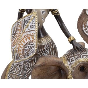 Mauro Ferretti Masai cu elefant 22.5x12x32.5 cm