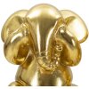 Mauro Ferretti Deko Elefanten Set 3er Nicht sehen hören sprechen 15,5x20,5 gold
