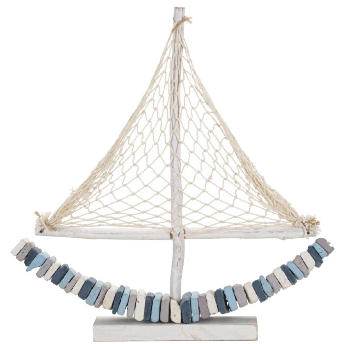 Mauro Ferretti Deko Segelboot 45x7x45 multicolor