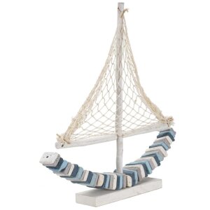 Mauro Ferretti Deko Segelboot 45x7x45 multicolor