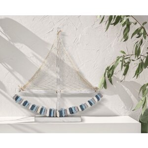 Mauro Ferretti Deko Segelboot 45x7x45 multicolor