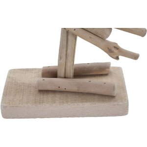 Mauro Ferretti Deko Flamingo 31x9x56 weiß natur