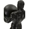 Mauro Ferretti Statue Atlas 18,5x20,5x43,5 cm schwarz