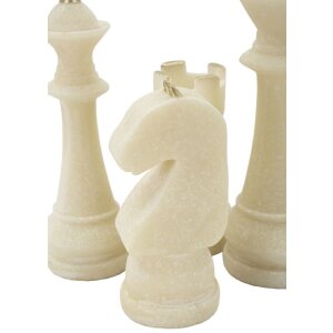 Mauro Ferretti set de piese de șah Quarzy 8 piese aur alb