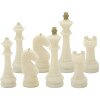 Mauro Ferretti set de piese de șah Quarzy 8 piese aur alb